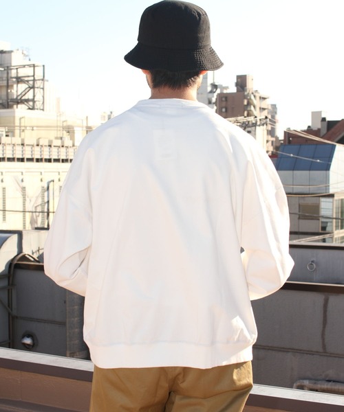 GYMPHLEX(ジムフレックス)の「GYMPHLEX/ジムフレックス クルーネックロングスリーブTEE CREWNECK LONGSLEEVE TEE GY-C0102 HWJ(Tシャツ/カットソー・レディース・チャコールグレー/オフホワイト/ライトグレー/ブルーグレー・S/M/L)」の22枚目の写真