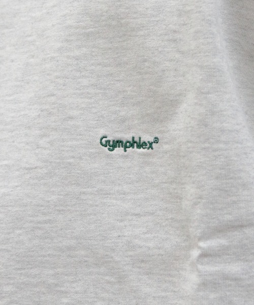 GYMPHLEX(ジムフレックス)の「GYMPHLEX/ジムフレックス クルーネックロングスリーブTEE CREWNECK LONGSLEEVE TEE GY-C0102 HWJ(Tシャツ/カットソー・レディース・チャコールグレー/オフホワイト/ライトグレー/ブルーグレー・S/M/L)」の14枚目の写真