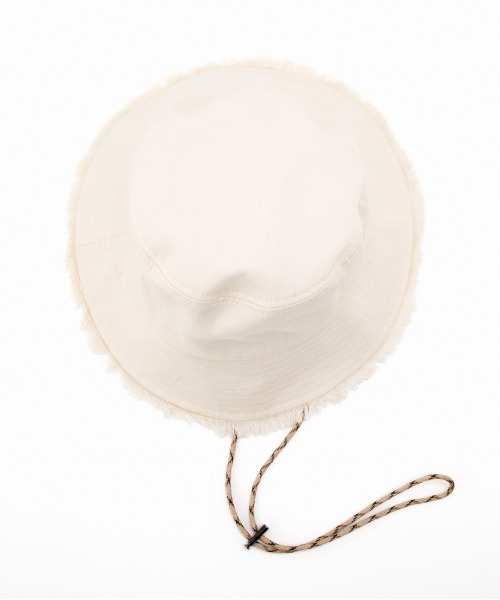 Casselini（キャセリーニ）の「Casselini(キャセリーニ)リバーシブルバケットハット（ハット・レディース・アイボリー/ブラック/ベージュ・FREE）」の4枚目の写真