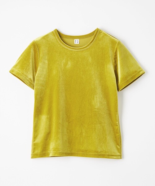 TEOベロアTシャツ サイズS セール】ベロアTシャツ（Tシャツ/カットソー）｜EVERYDAY I LIKE