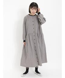 Samansa Mos2 | 配色パイピング前後2WAYワンピース(ワンピース)