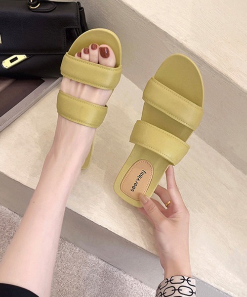 Miniministore(ミニミニストア)の「サンダル レディース ぺたんこ リゾート(サンダル・レディース・ベージュ/ブラック/ピンクベージュ/オフホワイト/ライトイエロー・23.0cm/24.0cm/24.5cm/25.0cm/23.5cm)」の21枚目の写真