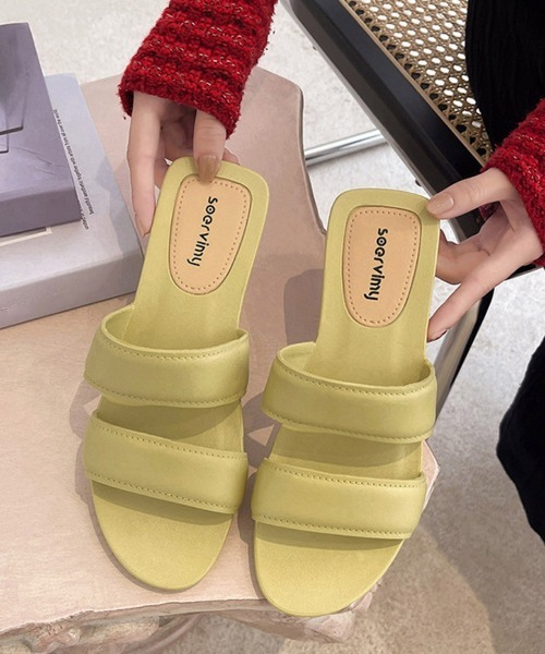 Miniministore(ミニミニストア)の「サンダル レディース ぺたんこ リゾート(サンダル・レディース・ベージュ/ブラック/ピンクベージュ/オフホワイト/ライトイエロー・23.0cm/24.0cm/24.5cm/25.0cm/23.5cm)」の12枚目の写真