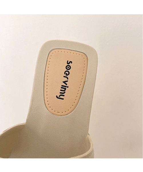 Miniministore(ミニミニストア)の「サンダル レディース ぺたんこ リゾート(サンダル・レディース・ベージュ/ブラック/ピンクベージュ/オフホワイト/ライトイエロー・23.0cm/24.0cm/24.5cm/25.0cm/23.5cm)」の7枚目の写真