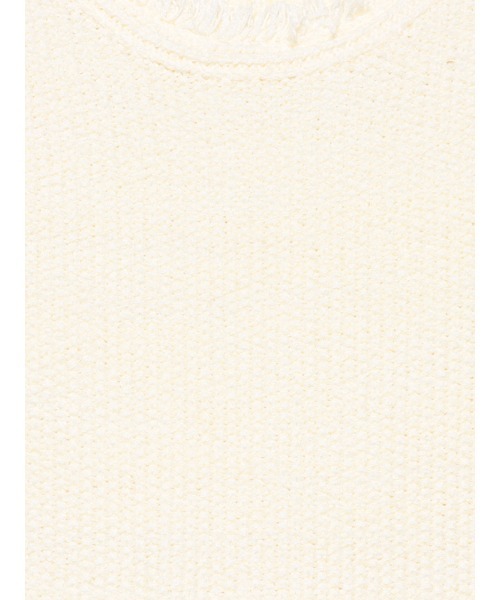 anuans（アニュアンス）の「ブラッシュツイードニットワンピース