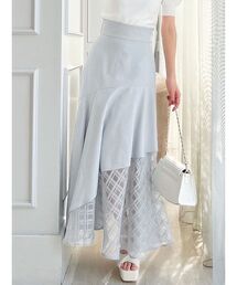 RESEXXY | シアーチェックアシンメトリースカート(スカート)