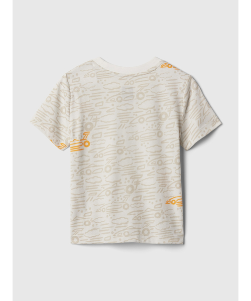 GAP（ギャップ）の「ブラナン フェイバリットTシャツ (幼児)（Tシャツ/カットソー・キッズ・ホワイト/マルチ/グレー・12-18M/18-24M/2 YRS/3 YRS/4 YRS/5 YRS）」の4枚目の写真