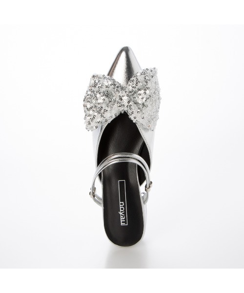 noyau(ノヤウ)の「【新色追加】2WAYリボンストラップミュールパンプス(パンプス・レディース・ブラック系その他/ホワイト系その他2/ブラック/シルバー/イエローゴールド/シルバー系その他・S/M/L/LL)」の17枚目の写真