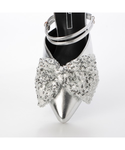 noyau(ノヤウ)の「【新色追加】2WAYリボンストラップミュールパンプス(パンプス・レディース・ブラック系その他/ホワイト系その他2/ブラック/シルバー/イエローゴールド/シルバー系その他・S/M/L/LL)」の19枚目の写真