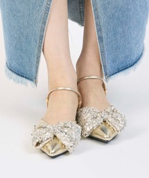 noyau（ノヤウ）の「【新色追加】2WAYリボンストラップミュールパンプス（パンプス）」