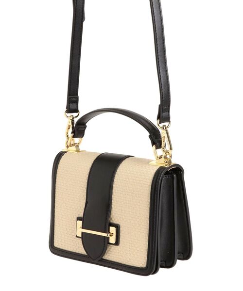 MERCURYDUO（マーキュリーデュオ）の「バイカラーブレードMIXミニBAG（ハンドバッグ・レディース・アイボリー/ブラック・FREE）」の14枚目の写真