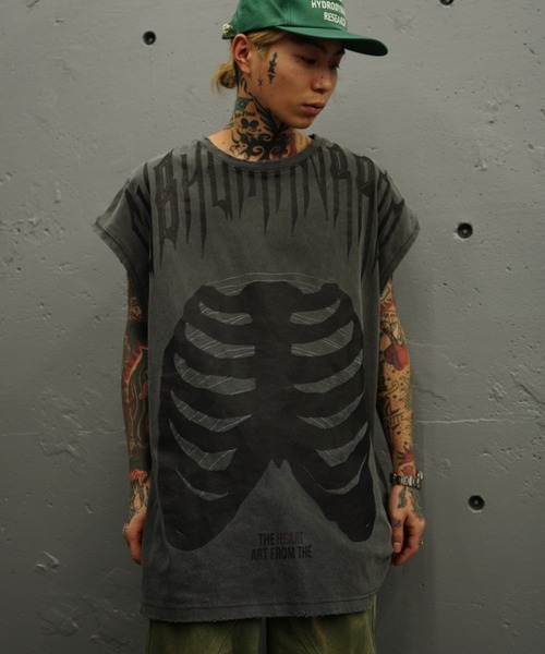【DankeSchon/ダンケシェーン】タイダイ ノースリーブTシャツ DANKE SCHON tシャツ DankeSchon/ダンケシェーン/SWITCH S/S TEE