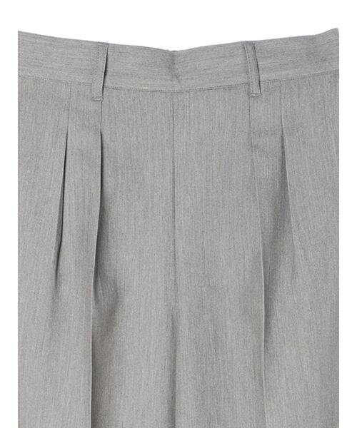 Green　Parks（グリーンパークス）の「パイピングサイドラインワイドパンツ（その他パンツ・レディース・グレー/ベージュ・FREE）」の21枚目の写真