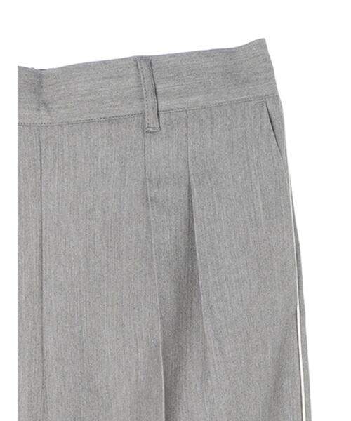 Green　Parks（グリーンパークス）の「パイピングサイドラインワイドパンツ（その他パンツ・レディース・グレー/ベージュ・FREE）」の22枚目の写真