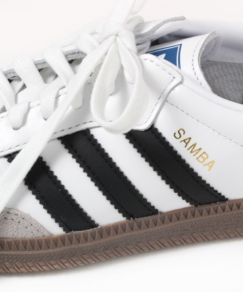 adidas(アディダス)の「【HEREIAM】adidas(アディダス)/SAMBA OG(スニーカー・レディース・ホワイト/ブラック/オフホワイト/シルバー・MEDIUM/SMALL)」の17枚目の写真