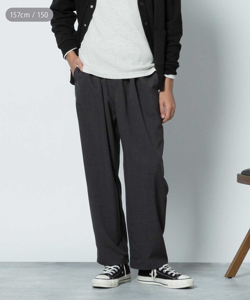 MPS(エムピーエス)の「【MPS】麻調合繊ストレートイージーパンツ(その他パンツ・キッズ・ベージュ/ブラック・110/120/130/140/150/160)」の2枚目の写真