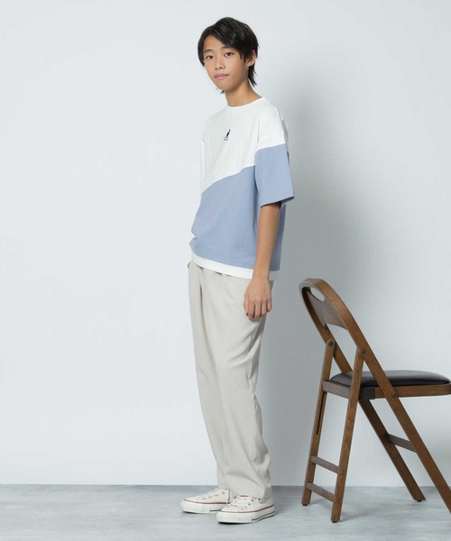 MPS(エムピーエス)の「【MPS】麻調合繊ストレートイージーパンツ(その他パンツ・キッズ・ベージュ/ブラック・110/120/130/140/150/160)」の16枚目の写真