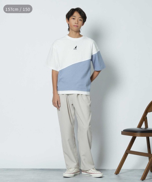 MPS(エムピーエス)の「【MPS】麻調合繊ストレートイージーパンツ(その他パンツ・キッズ・ベージュ/ブラック・110/120/130/140/150/160)」の18枚目の写真