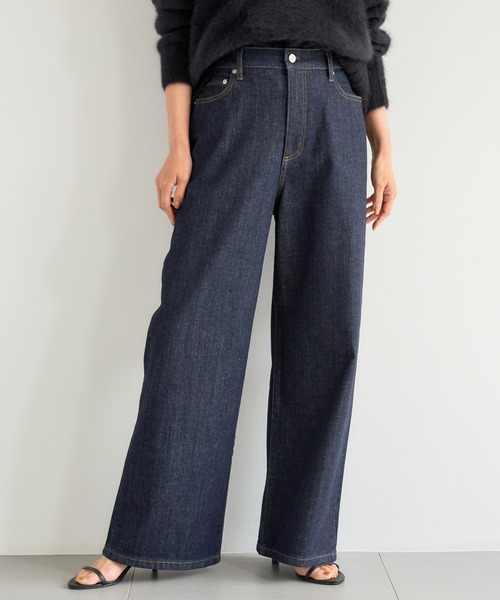 BARNYARDSTORM / ソフトウエストワイドデニムパンツ【『BABALOG