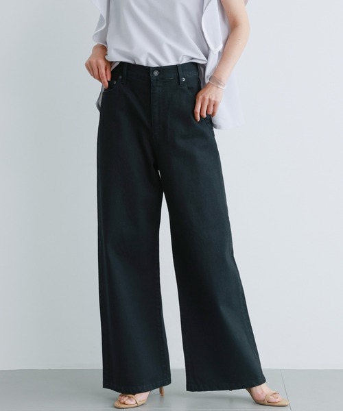 BARNYARDSTORM / ソフトウエストワイドデニムパンツ【『BABALOG