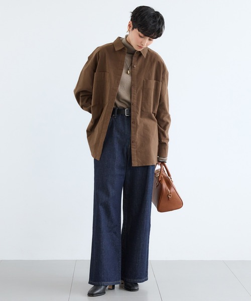 BARNYARDSTORM / ソフトウエストワイドデニムパンツ【『BABALOG