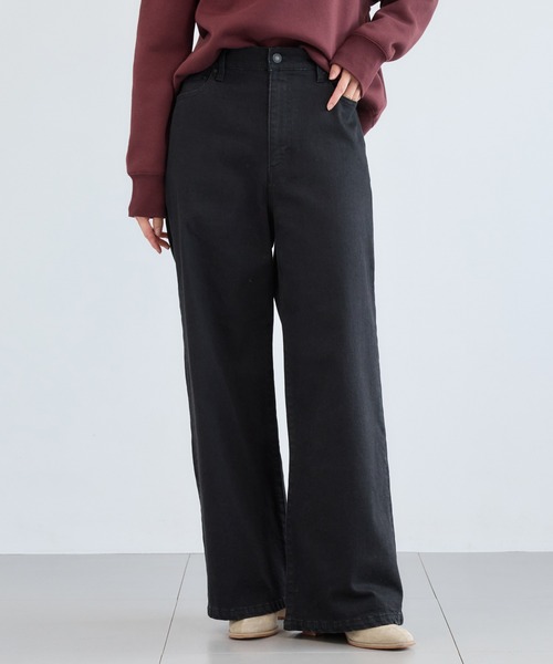 BARNYARDSTORM / ソフトウエストワイドデニムパンツ【『BABALOG