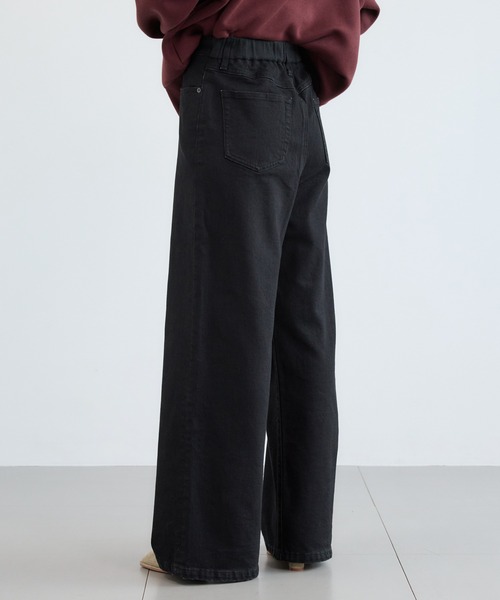 BARNYARDSTORM / ソフトウエストワイドデニムパンツ【『BABALOG