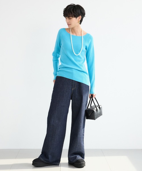 BARNYARDSTORM / ソフトウエストワイドデニムパンツ【『BABALOG