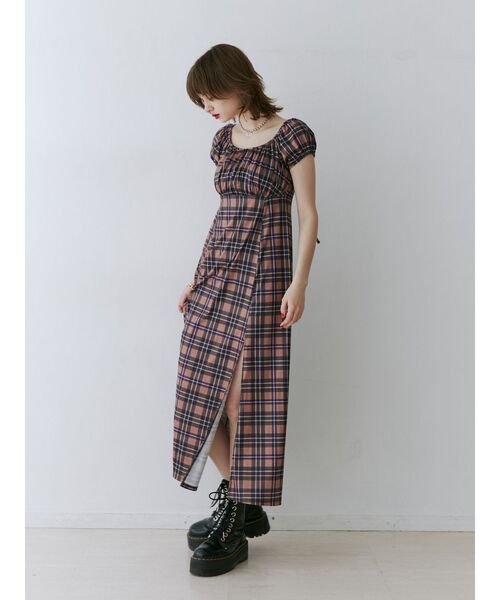 jouetie(ジュエティ)の「フレンチスリーブカットワンピース(ワンピース・レディース・ピンク/ブラウン/ブルー・MEDIUM)」の22枚目の写真