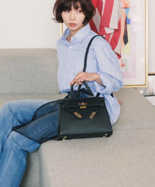 スクエアー 2WAY ハンドバッグ（ハンドバッグ）｜ROOPTOKYO（ループトウキョウ）