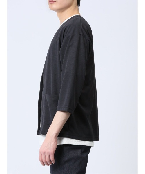 Kaule 7分袖カーディガン&半袖Tシャツ アンサンブル（アンサンブル）｜m.f.editorial（エムエフエディトリアル）