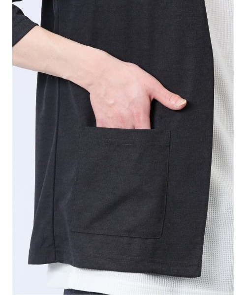 Kaule 7分袖カーディガン&半袖Tシャツ アンサンブル（アンサンブル）｜m.f.editorial（エムエフエディトリアル）