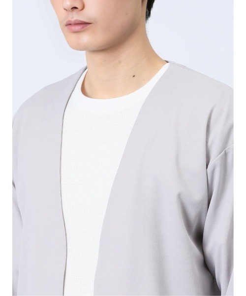 Kaule 7分袖カーディガン&半袖Tシャツ アンサンブル（アンサンブル）｜m.f.editorial（エムエフエディトリアル）