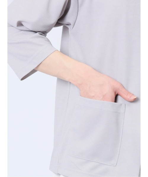 Kaule 7分袖カーディガン&半袖Tシャツ アンサンブル（アンサンブル）｜m.f.editorial（エムエフエディトリアル）