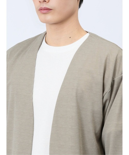 Kaule 7分袖カーディガン&半袖Tシャツ アンサンブル（アンサンブル）｜m.f.editorial（エムエフエディトリアル）