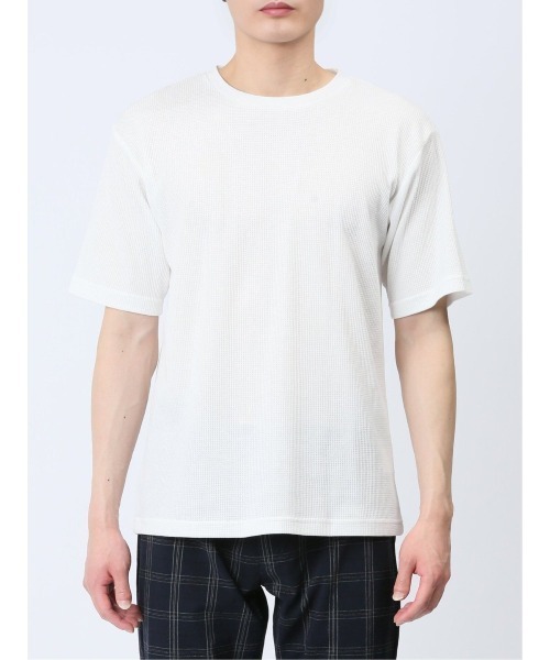 Kaule 7分袖カーディガン&半袖Tシャツ アンサンブル（アンサンブル）｜m.f.editorial（エムエフエディトリアル）