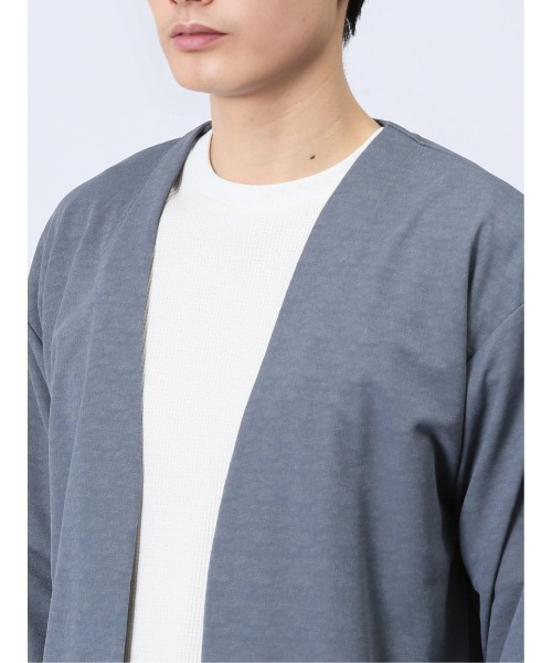 Kaule 7分袖カーディガン&半袖Tシャツ アンサンブル（アンサンブル）｜m.f.editorial（エムエフエディトリアル）