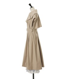 ジャケット・アウター herlipto Sleeveless Twill Trench Dress Sleeveless Twill Trench Dress（トレンチコート）｜Her lip to（ハー
