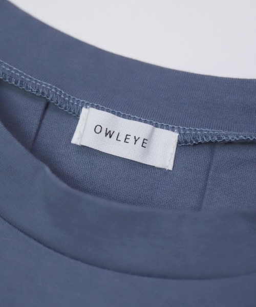 OWLEYE by domingo（アウルアイ バイドミンゴ）の「[ OWLEYE by domingo / アウルアイ ] 30/1 ベーシック天竺　フレアトップス（Tシャツ/カットソー・レディース・ライトグレー/ブルー/アイボリー/レモンイエロー・FREE）」の10枚目の写真