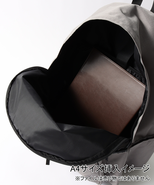 PACKING（パッキング）の「PACKING (パッキング) 別注 2PK BACKPACK（バックパック/リュック・メンズ・ブラック/チャコールグレー/ブルー系その他/イエロー・FREE）」の10枚目の写真