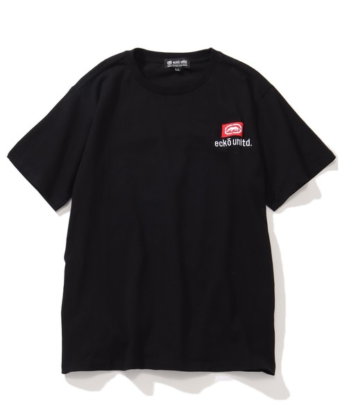 ecko unltd.(エコーアンリミテッド)の「【ecko unltd./エコーアンリミテッド】ワンポイントロゴ刺繍 ショートスリーブTシャツ(Tシャツ/カットソー・メンズ・ブラック/レッド/ホワイト・M/LL/L)」の14枚目の写真