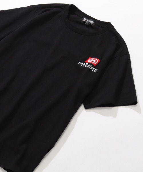 ecko unltd.(エコーアンリミテッド)の「【ecko unltd./エコーアンリミテッド】ワンポイントロゴ刺繍 ショートスリーブTシャツ(Tシャツ/カットソー・メンズ・ブラック/レッド/ホワイト・M/LL/L)」の10枚目の写真