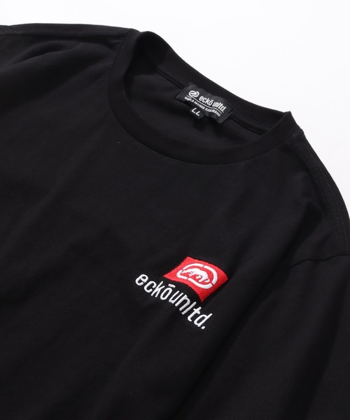 ecko unltd.(エコーアンリミテッド)の「【ecko unltd./エコーアンリミテッド】ワンポイントロゴ刺繍 ショートスリーブTシャツ(Tシャツ/カットソー・メンズ・ブラック/レッド/ホワイト・M/LL/L)」の9枚目の写真