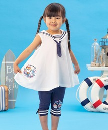 かめのおやこ　ANNTIAN アンティアン　トップス　チュニック　総柄 かめのおやこ ANNTIAN アンティアン トップス チュニック 総柄