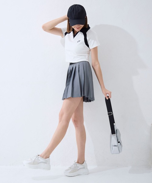 FOREVER 21(フォーエバー トゥエンティーワン)の「【2024SS】襟付きスキッパーTシャツ(Tシャツ/カットソー・レディース・ネイビー/ブラック/オフホワイト・SMALL/MEDIUM)」の9枚目の写真