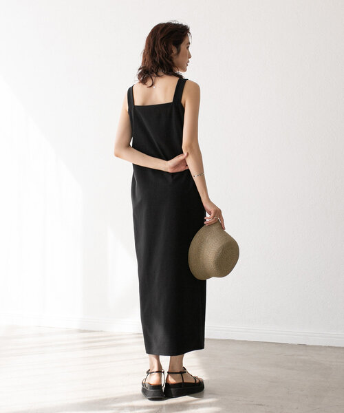 RIVE DROITE（リヴドロワ）の「【RIB trip】ONE PIECE（ワンピース・レディース・ブラック・FREE）」の9枚目の写真