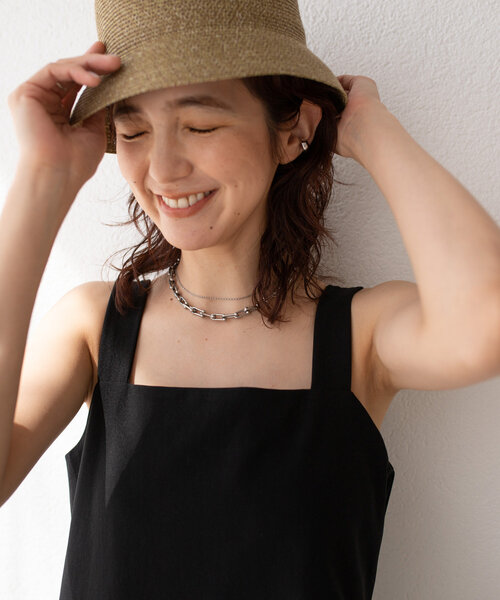 RIVE DROITE（リヴドロワ）の「【RIB trip】ONE PIECE（ワンピース・レディース・ブラック・FREE）」の15枚目の写真