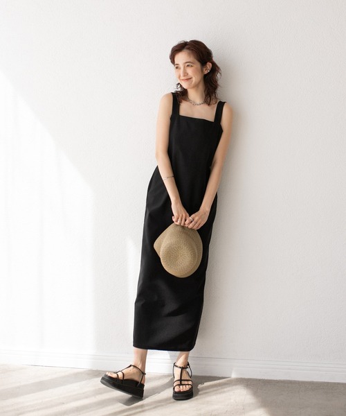 RIVE DROITE（リヴドロワ）の「【RIB trip】ONE PIECE（ワンピース・レディース・ブラック・FREE）」の10枚目の写真