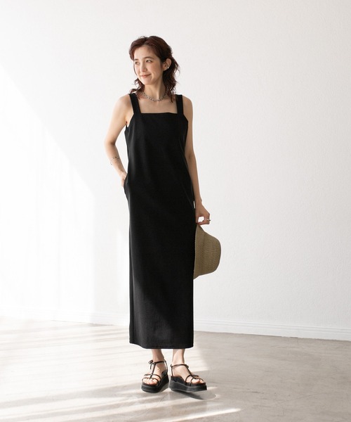 RIVE DROITE（リヴドロワ）の「【RIB trip】ONE PIECE（ワンピース・レディース・ブラック・FREE）」の11枚目の写真