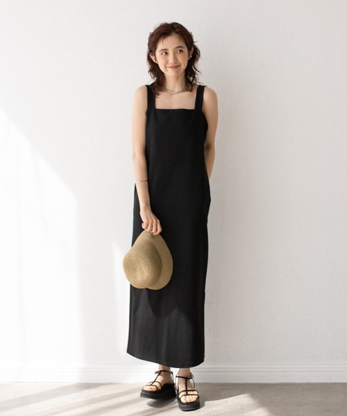 RIVE DROITE（リヴドロワ）の「【RIB trip】ONE PIECE（ワンピース・レディース・ブラック・FREE）」の18枚目の写真